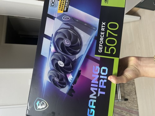 Msi rtx5070 게이밍 트리오